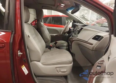 2013 Toyota Sienna Xle V6 8 Passenger from USA, damaged, VIN 5TDYK3DC9DS322786